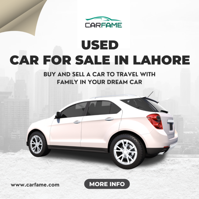 Used car for sale in Lahore