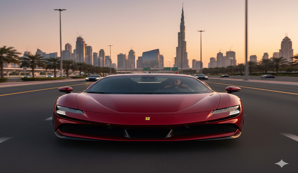 Why Ferrari Sports Cars Are Perfect for Dubai’s Fast Lanes