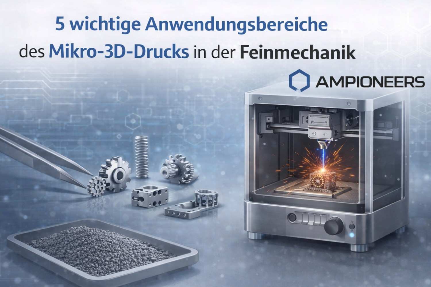 5 wichtige Anwendungsbereiche des Mikro-3D-Drucks in der Feinmechanik