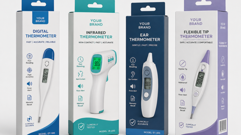 Why Custom Thermometer Boxes Are the Key to Smarter Medical Packaging