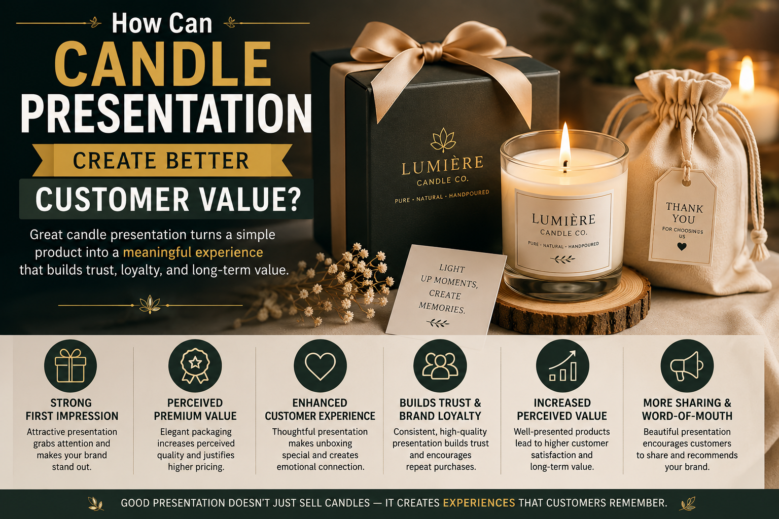 How Can Candle Presentation Create Better Customer Value?
