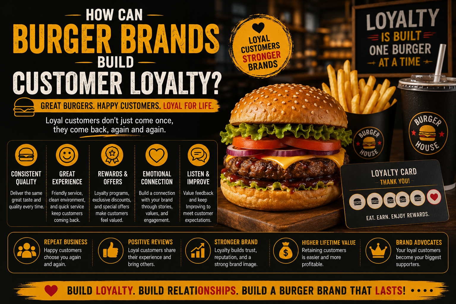 How Can Burger Brands Build Customer Loyalty?