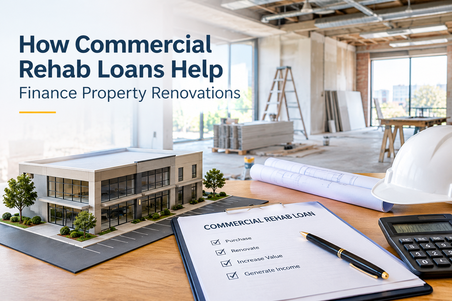 How Commercial Rehab Loans Help Finance Property Renovations